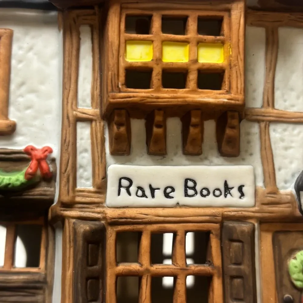 Dept 56 Dickens Village The Old Curiosity Shop Handpainted Porcelain VTG 1987